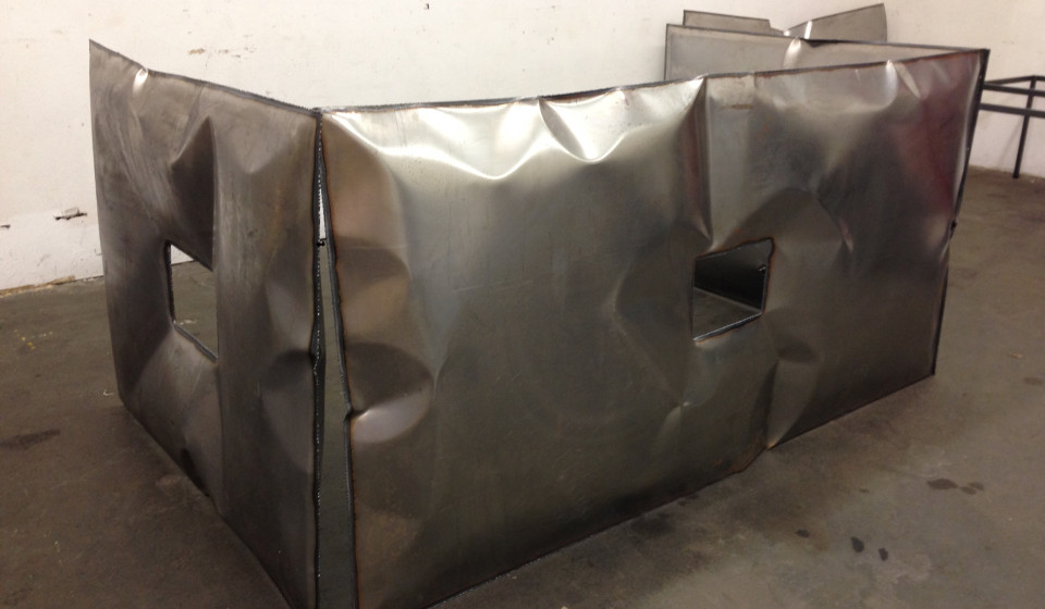 Druckluft-Blechkissen