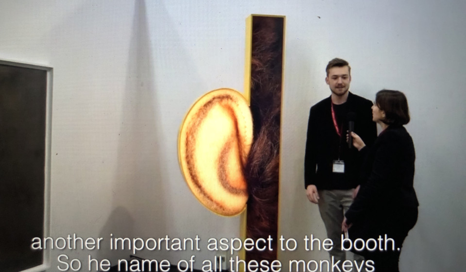 Ohr-Skulptur für Philip Emde