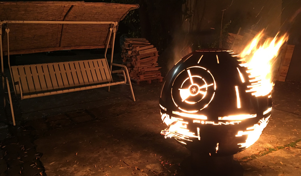 Todesstern Feuerschale